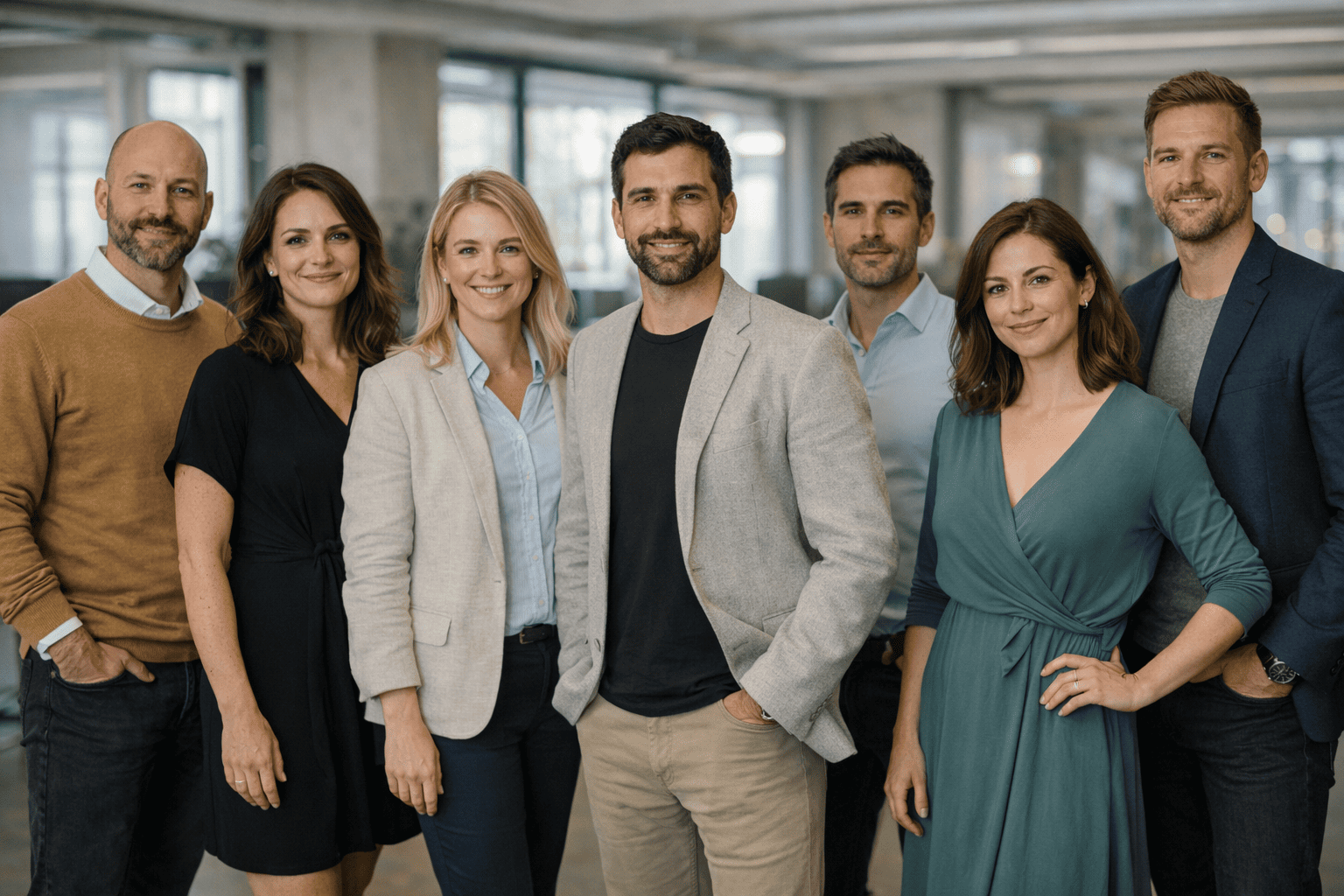 Team working on AI trading platform — Noble Fortange
